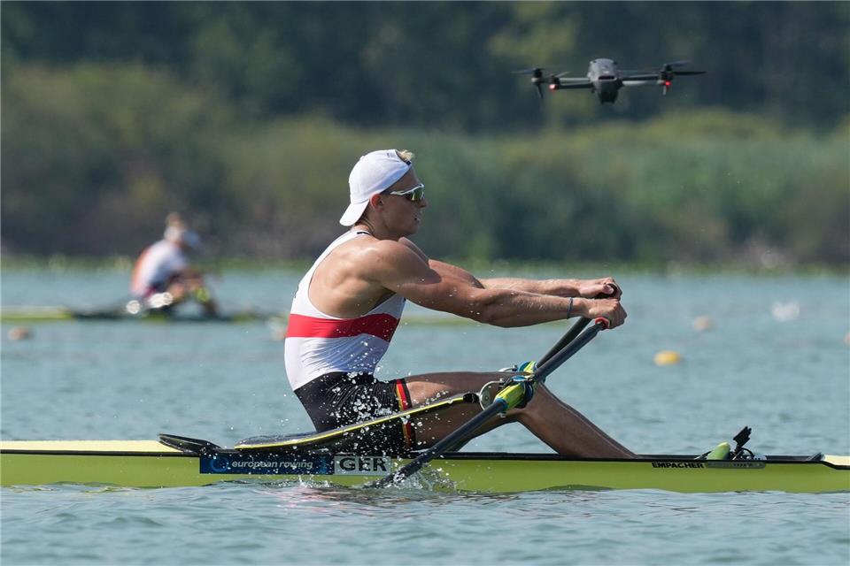 Oliver Zeidler sicherte sich damit seinen vieren EM-Titel. Antonio Calanni/AP/dpa