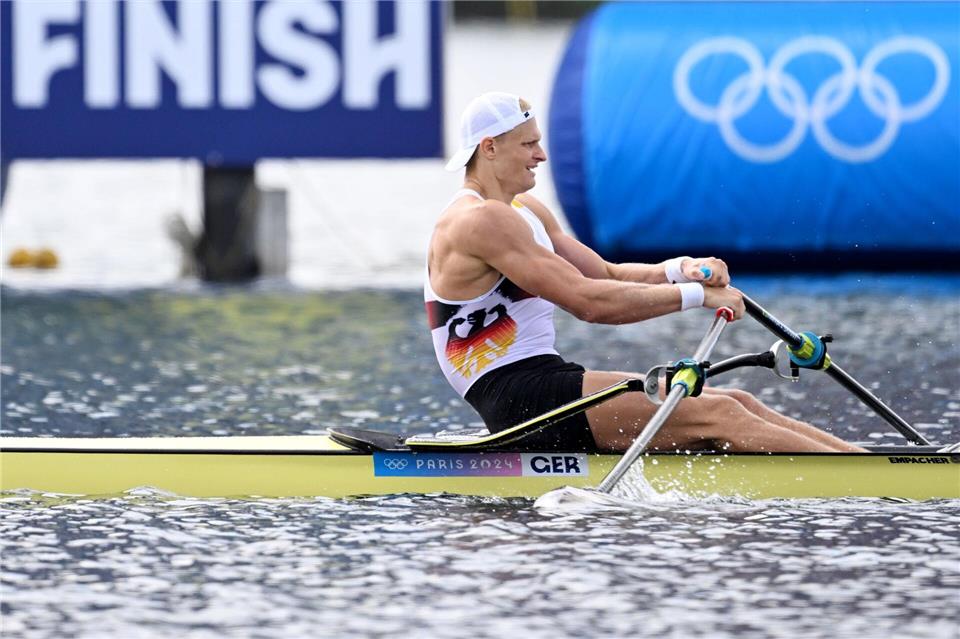Oliver Zeidler wurde 2024 in Paris Olympiasieger. (Archivbild) Sebastian Kahnert/dpa