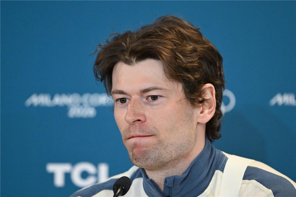 Olympia-Medaillen gewonnen, persönliches Gold verloren: Biathlet Sturla Holm Laegreid sorgte mit einer Affären-Beichte im TV für Aufsehen.Hendrik Schmidt/dpa