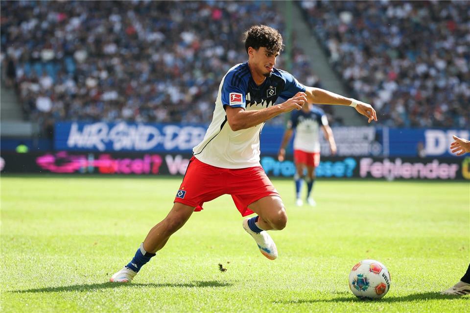 Omar Megeed wechselt vom Hamburger SV zur SpVgg Greuther Fürth. (Archivbild)Christian Charisius/dpa