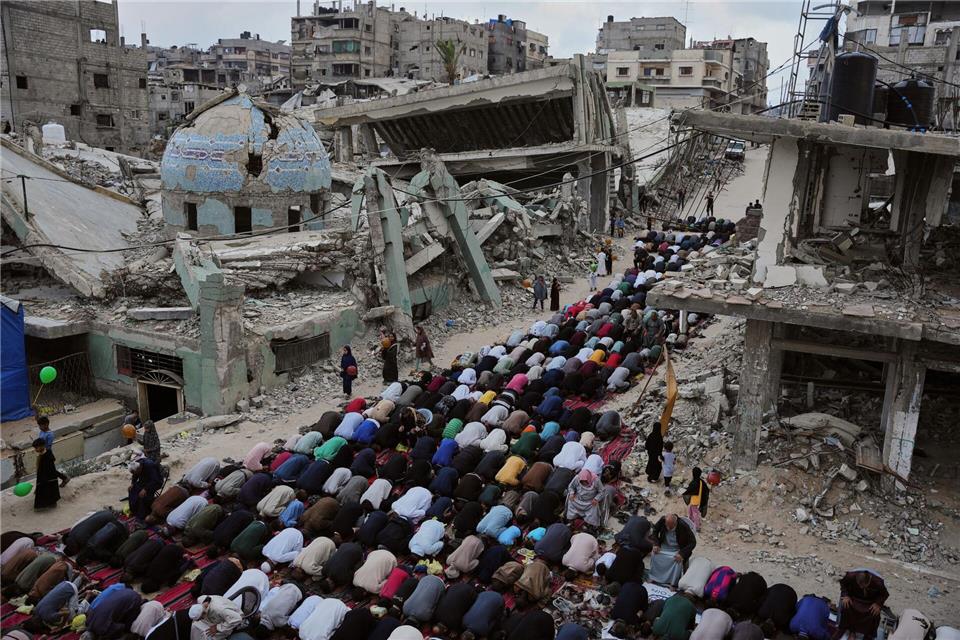 Opferfest im GazastreifenAbdel Kareem Hana/AP/dpa