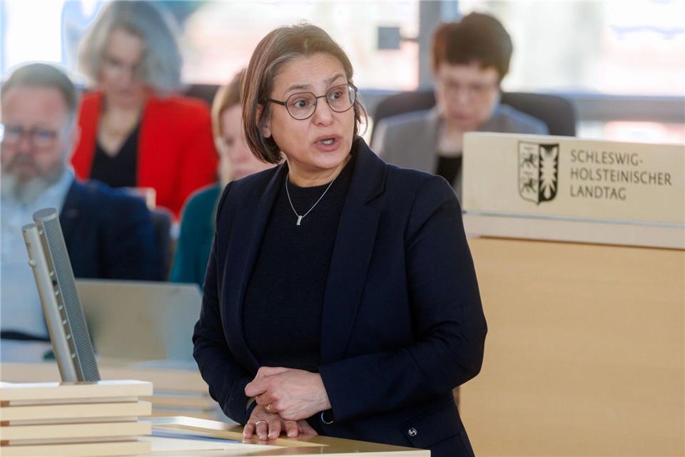 Oppositionsführerin Serpil Midyatli: Gesundheitsversorgung darf Geld kosten. (Archivbild)Markus Scholz/dpa