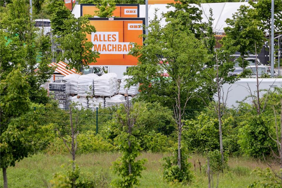Orangetöne sind in der Baubranche weit verbreitet. (Archivbild)Jan Woitas/dpa-Zentralbild/dpa