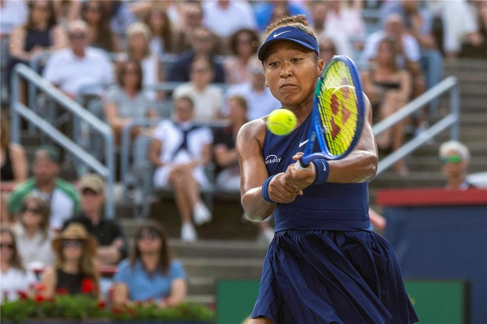 Osaka begann gut und verlor dann den Zugriff auf das Finale gegeb Mboko.Christinne Muschi/Canadian Press via ZUMA Press/dpa