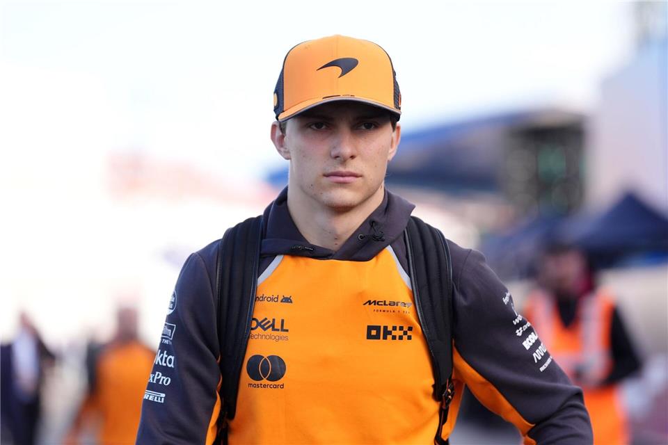 WM-Jäger Verstappen amüsiert sich über McLaren-Stallduell Oscar Piastri führt in der WM vor Lando Norris und Max Verstappen. (Archivbild)Bradley Collyer/PA Wire/dpa