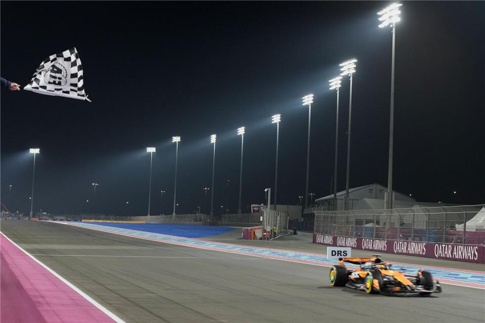 Oscar Piastri will sich nicht geschlagen geben. Altaf Qadri/Pool AP/AP/dpa