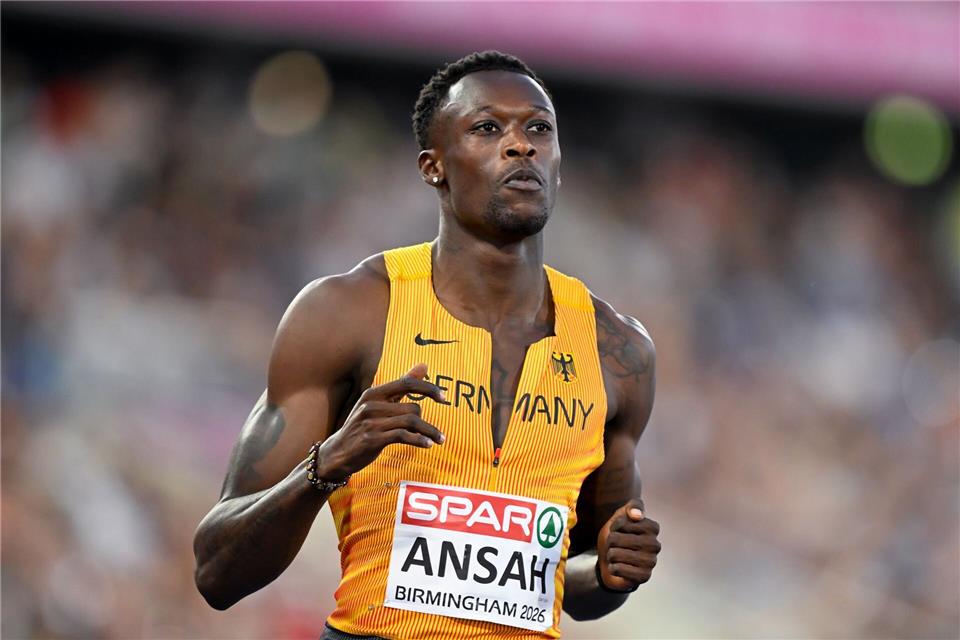 Owen Ansah darf trotz einer drohenden Sperre weiterhin laufen.Sven Hoppe/dpa