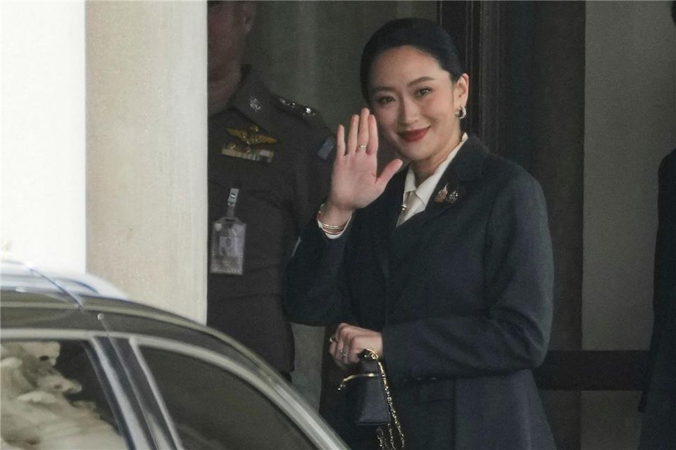 Paetongtarn Shinawatra (39) war nur ein Jahr im Amt.Sakchai Lalit/AP/dpa