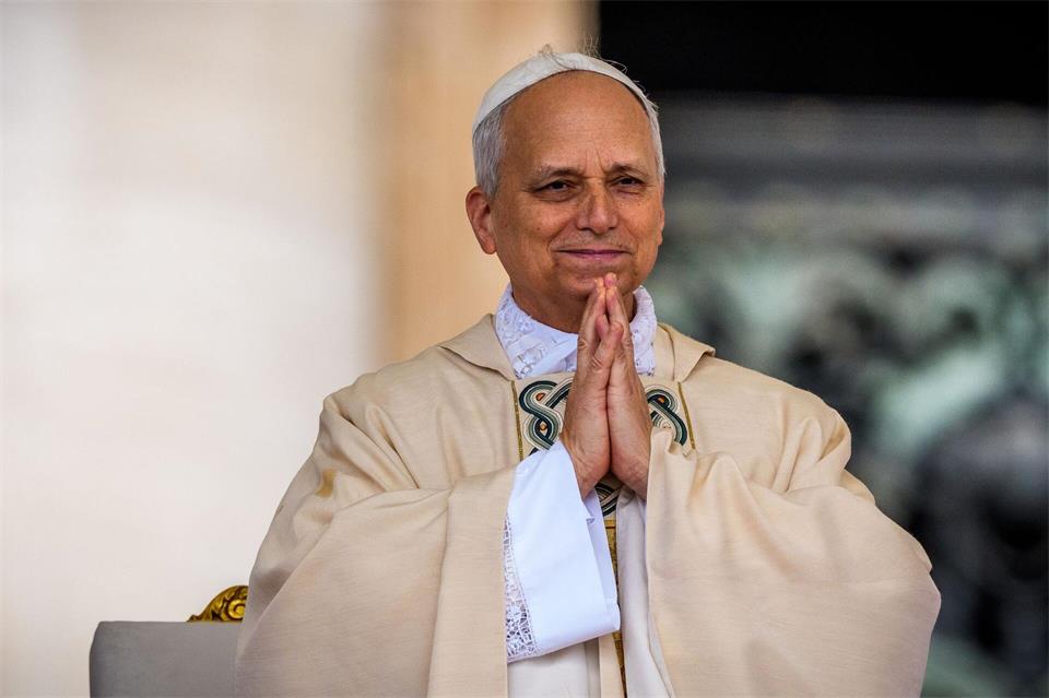 Papst Leo wurde ausgezeichnet. (Archivbild)Michael Kappeler/dpa