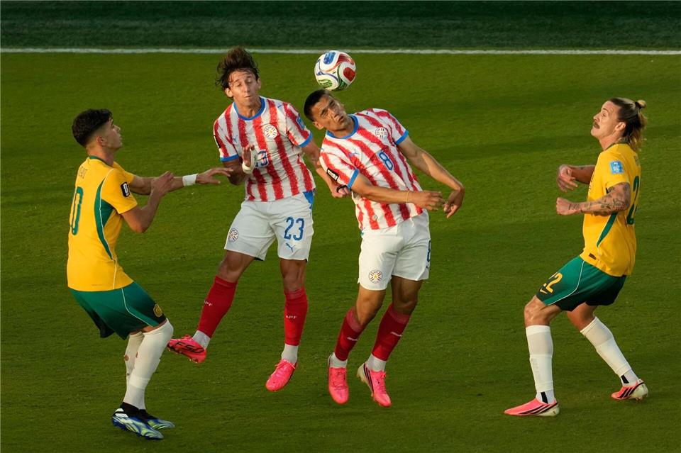 Paraguay gilt als defensivstark.Jeff Chiu/AP/dpa