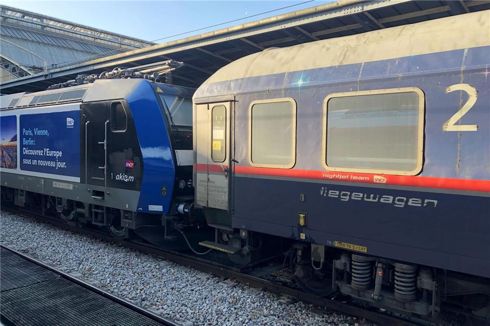 Paris dreht den Geldhahn für den Nachtzug nach Berlin zu (Archivbild).Michael Evers/dpa