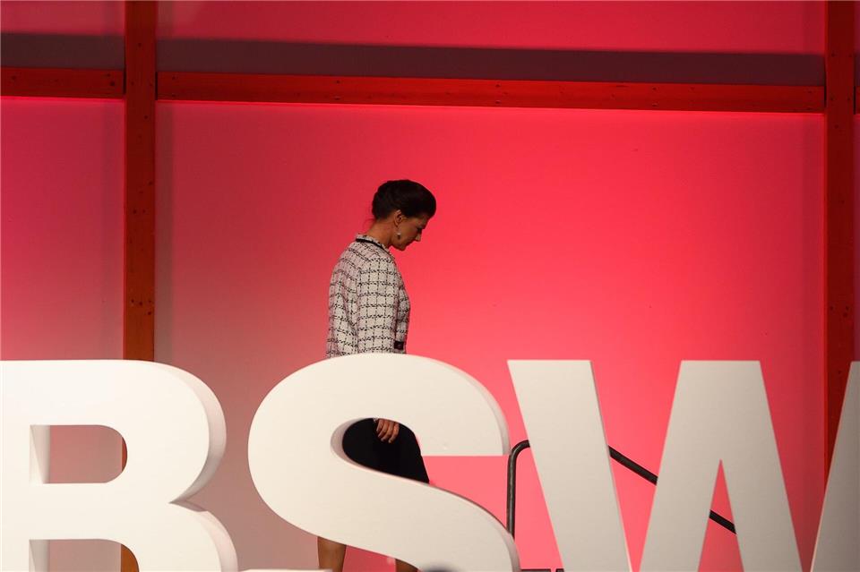 Parteigründerin Sahra Wagenknecht hat den Bundesvorsitz abgegeben. (Archivbild)Klaus-Dietmar Gabbert/dpa