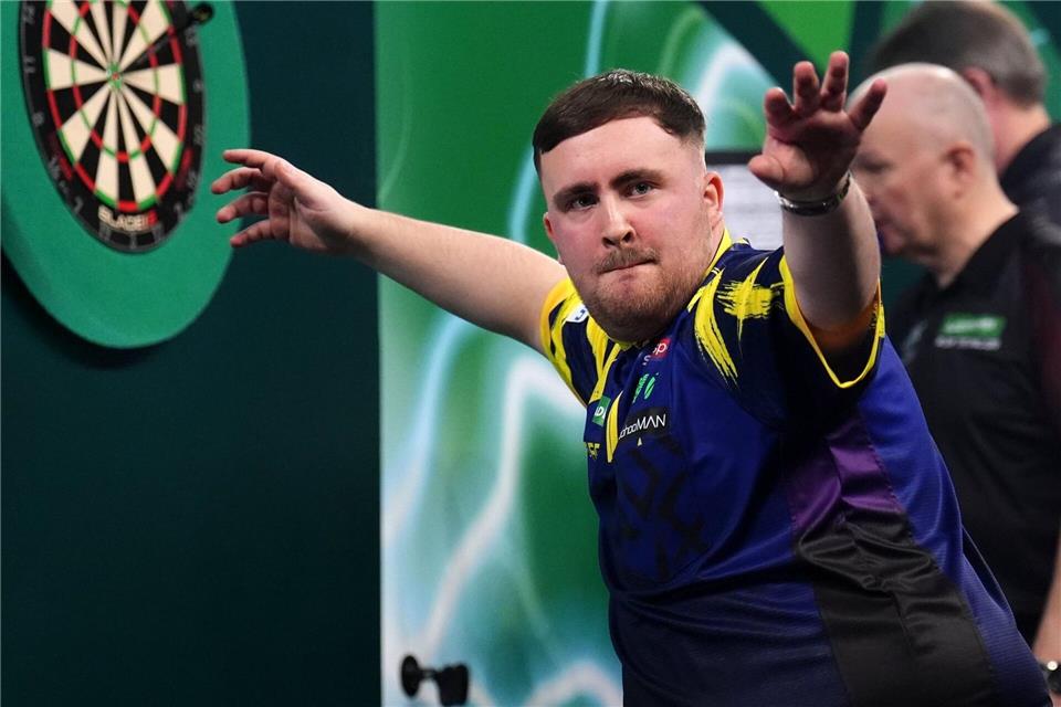 Party mit 18: Littler ist wieder Weltmeister.John Walton/PA Wire/dpa