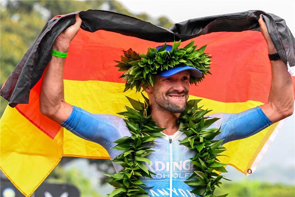Patrick Lange freut sich über die Rückkehr nach Hawaii.Donald Miralle/IRONMAN/dpa