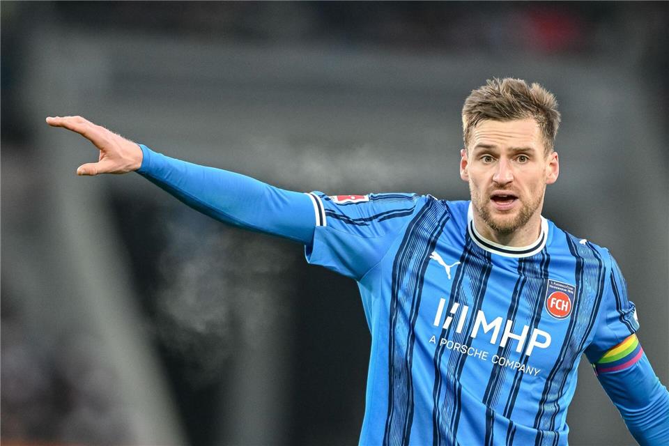 Patrick Mainka hat noch keine Bundesliga-Sekunde des 1. FC Heidenheim verpasst. (Archivbild)Harry Langer/dpa