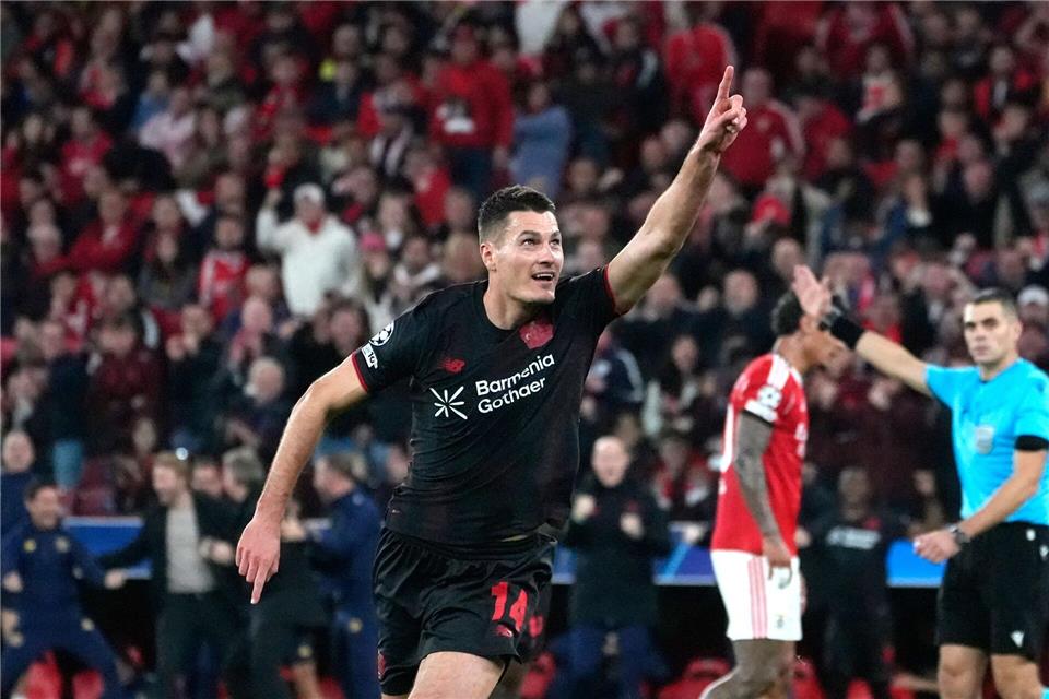 Patrik Schick köpfte Bayer zum SiegAna Brigida/AP/dpa