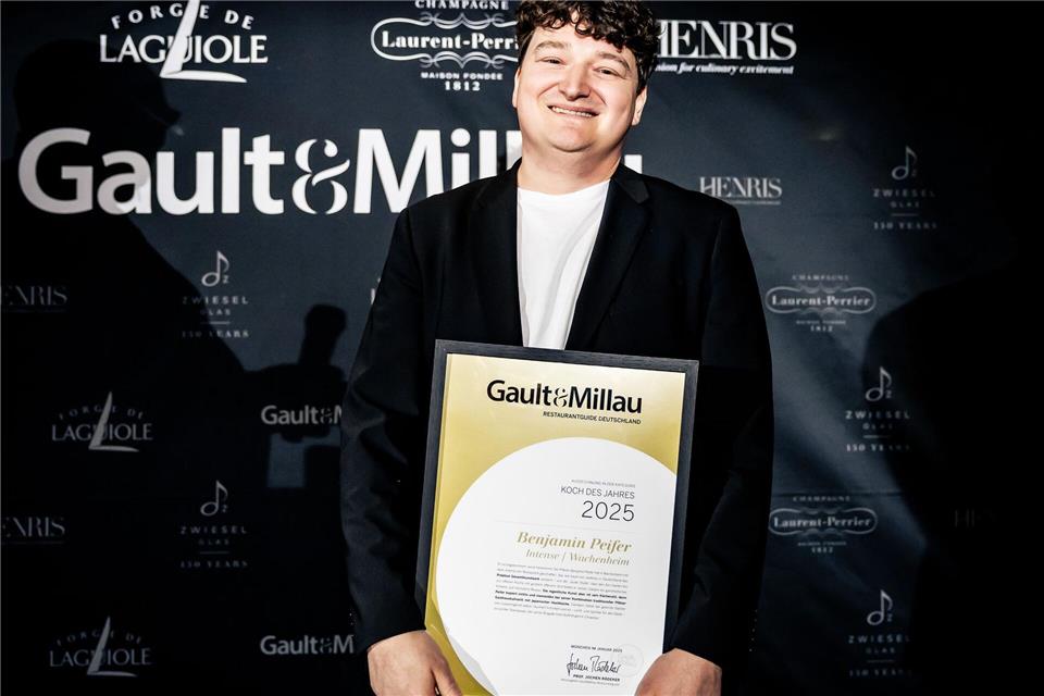 Peifer schätzt Kreativität und direktes Feedback in der Gastronomie.Bert Willer/Henris Edition/birdyfotos/dpa