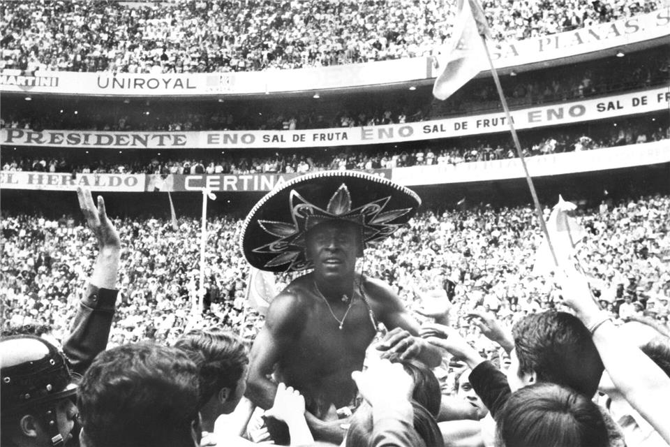 Pelé wurde im Aztekenstadion Weltmeister.  picture-alliance / dpa