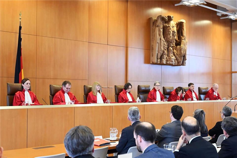 Per Eilverfahren stoppte das Bundesverfassungsgericht 2023 vorläufig das umstrittene Heizungsgesetz. (Archivbild)Uli Deck/dpa