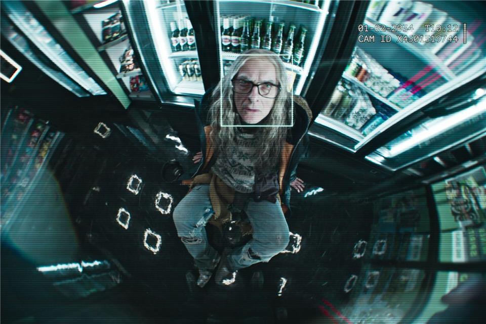 Peter Capaldi als Cameron Walker in einer Szene der siebten Staffel der Serie „Black Mirror“. Die sechs neuen Folgen sind seit 10. April bei Netflix im Programm.Netflix/dpa