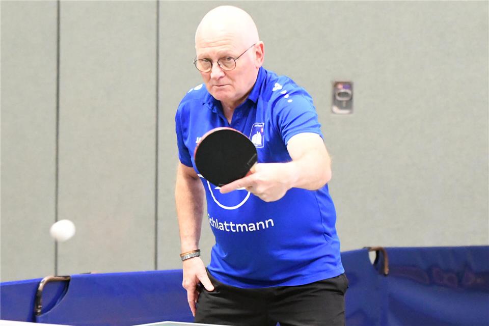 Peter Gahlmann punktete beim Gemener 9:5-Erfolg gegen seinen Ex-Klub TV Borken dreimal.