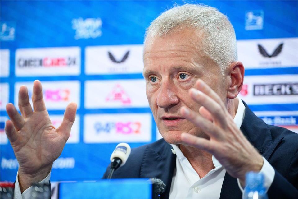 Hertha-Präsident: Saisonziele alle noch „in greifbarer Nähe“ Peter Görlich ist neuer Geschäftsführer bei Hertha BSC.Bernd von Jutrczenka/dpa