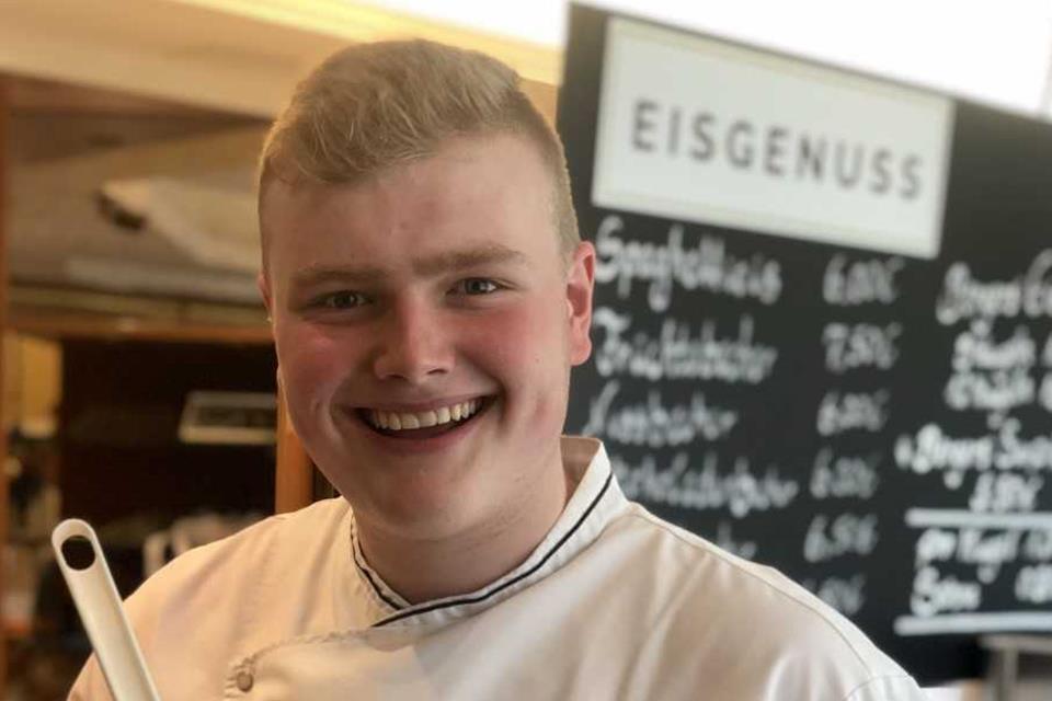 Peter Telgmann ist Konditor und produziert gerne Eis.