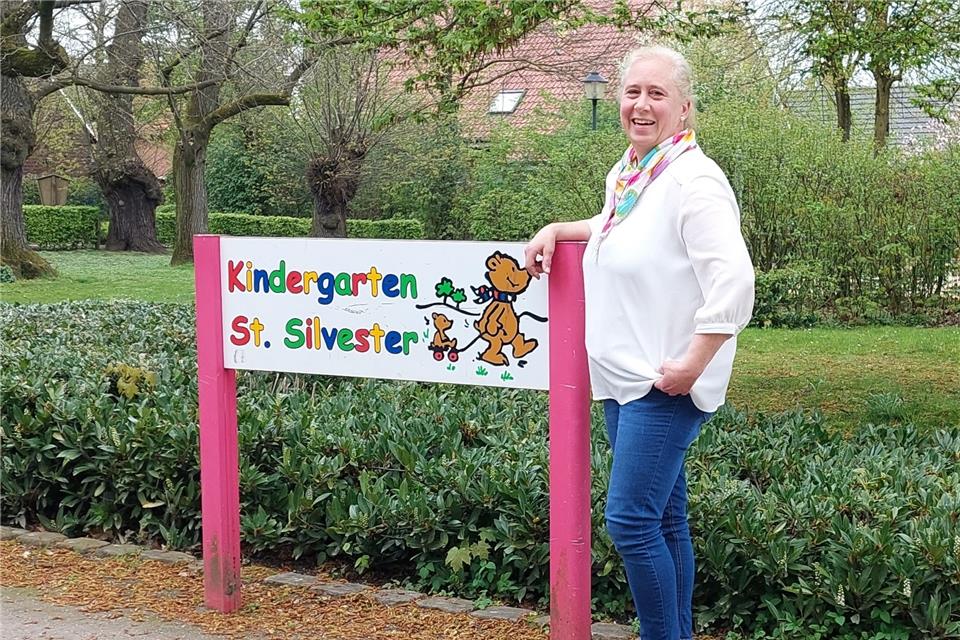Petra Andresen leitet jetzt die Kita St. Silvester in Erle.