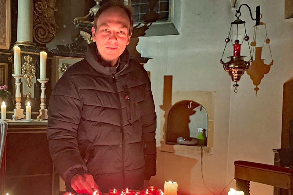 Pfarrer Fabian Tilling ist seit mehr als einem Jahr in der Gemeinde St. Martin.