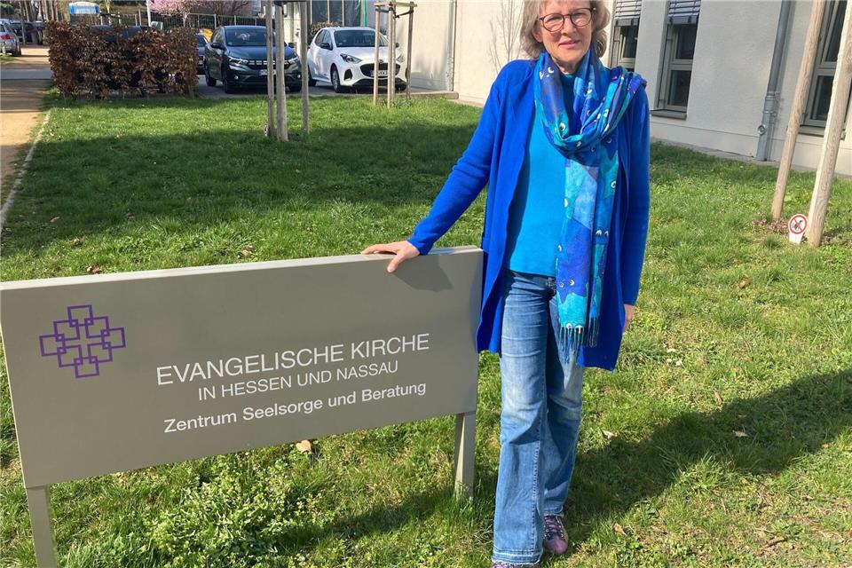 Pfarrerin Stephan greift Polizisten in Krisen unter die Arme.Oliver Pietschmann/dpa