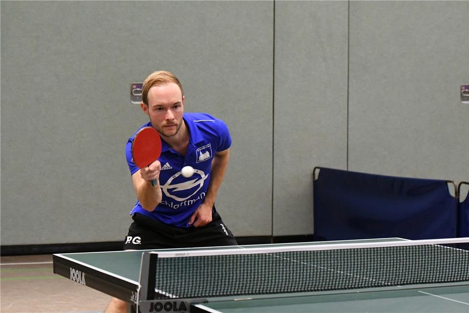 Philipp Gahlmann holte drei Punkte für Westfalia Gemen.