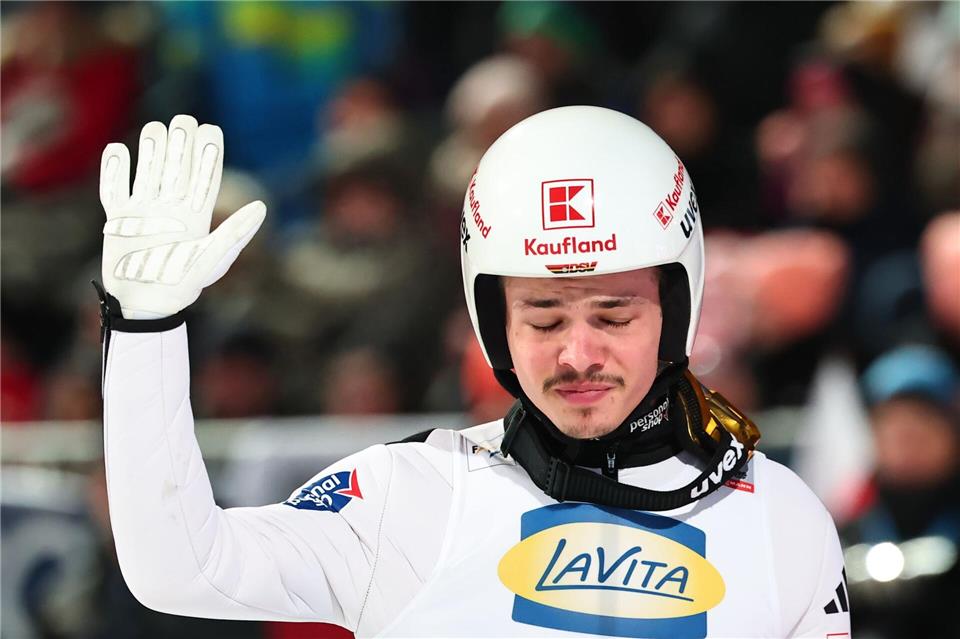 Philipp Raimund fehlt beim Skisprung-Weltcup in Zakopane. (Archivbild)Daniel Karmann/dpa