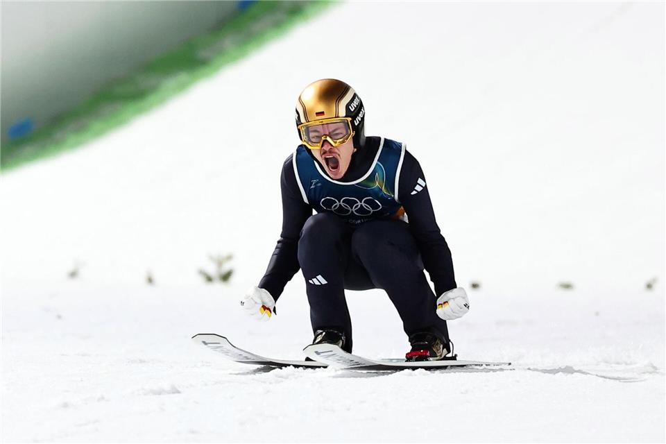 Philipp Raimund zeigte einen quasi perfekten Wettkampf.Daniel Karmann/dpa