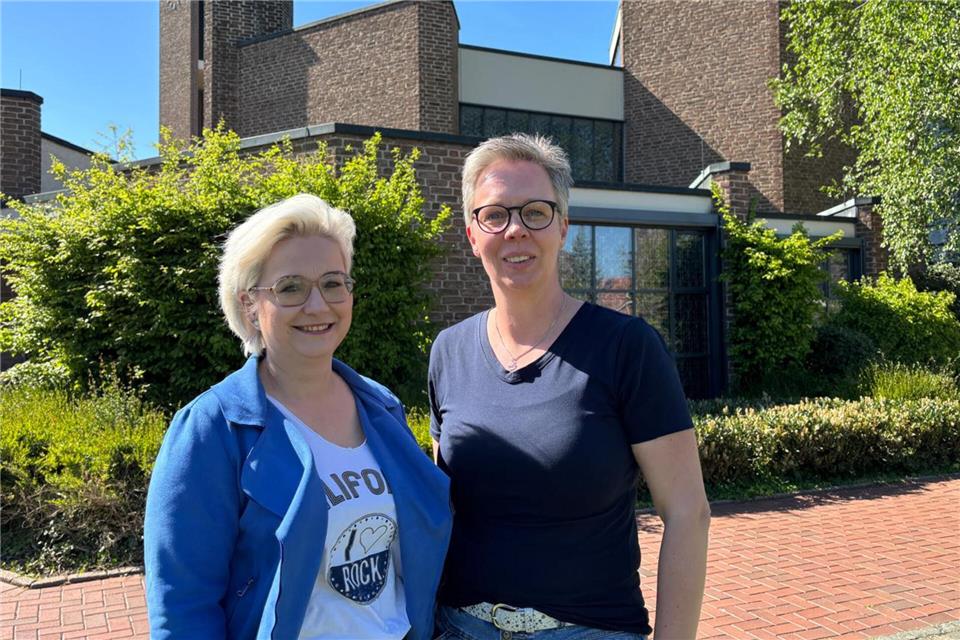 Pia Möllmann (links) und Heike Berger sind seit Januar Mitglieder im Vorstandsteam der kfd St. Georg. Sie wollen mehr Angebote für jüngere in der Frauengemeinschaft schaffen.
