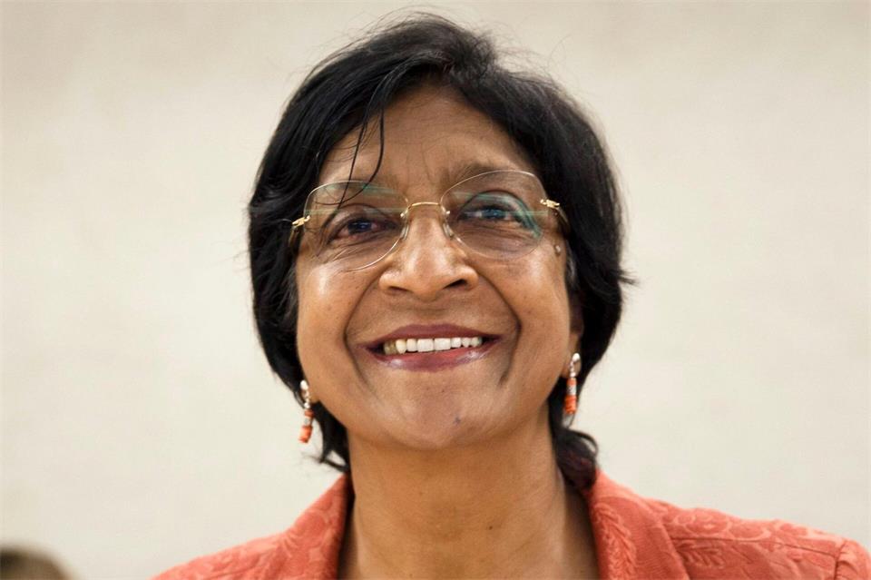 Pillay setzt sich mit einem „festen moralischen Kompass“ für das internationale Recht sein, so die Nobelpreisjury. (Archivbild)Valentin Flauraud/KEYSTONE/EPA/dpa