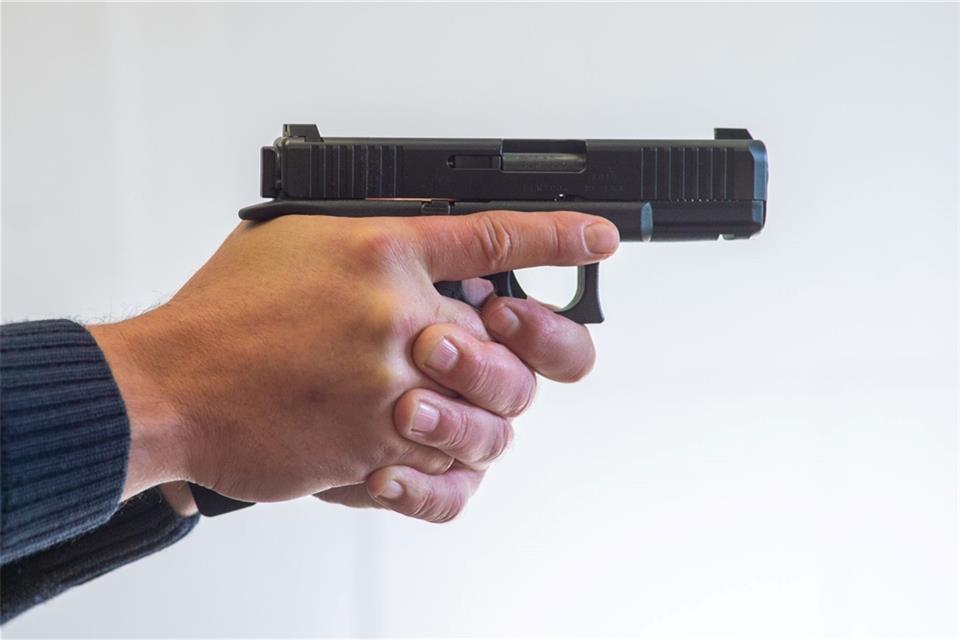 Pistole „Glock 46“. Der Industrielle und milliardenschwere Waffenhersteller Gaston Glock ist tot.