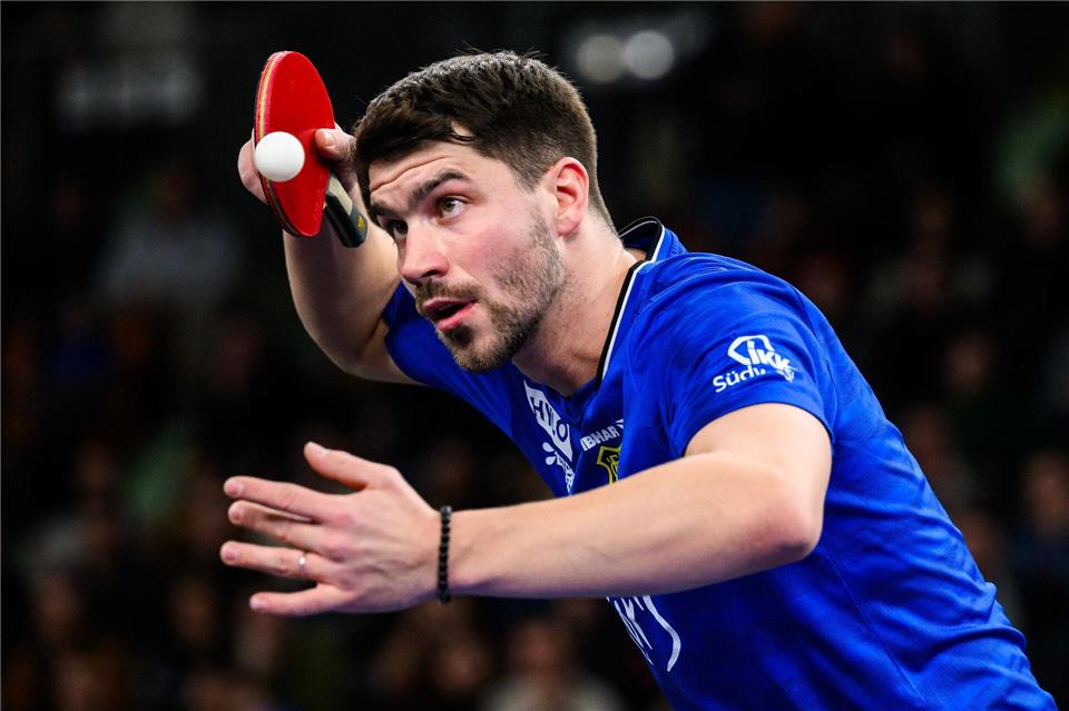 Pokalsieger mit Saarbrücken: Der deutsche Nationalspieler Patrick Franziska.Tom Weller/dpa