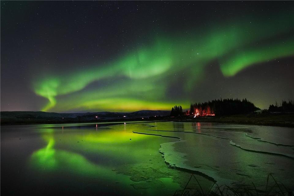 Polarlichter über IslandOwen Humphreys/PA Wire/dpa