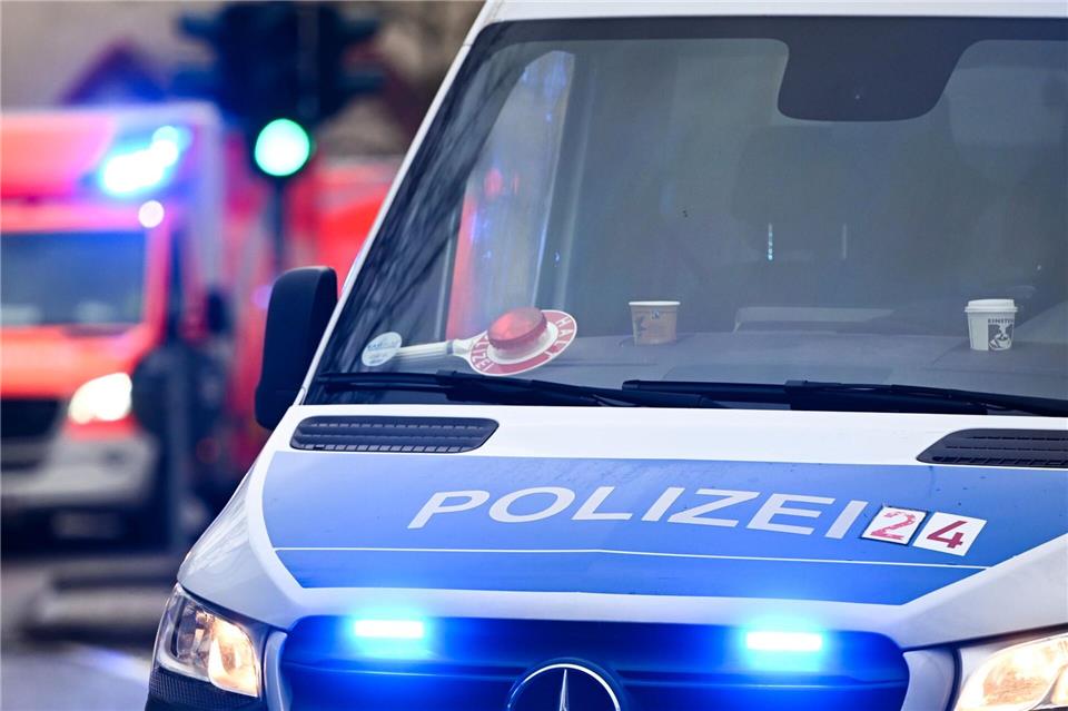 Polizei und Rettungsdienst rücken an, um sich um die Streitenden zu kümmern. (Symbolbild)Jens Kalaene/dpa