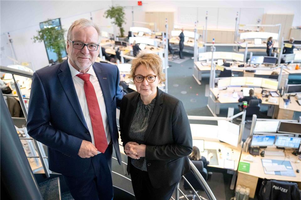 Polizeipräsident Johann Kühme hatte in einem Zeitungsinterview deutliche Worte für die AfD gefunden. (Archivbild)Sina Schuldt/dpa