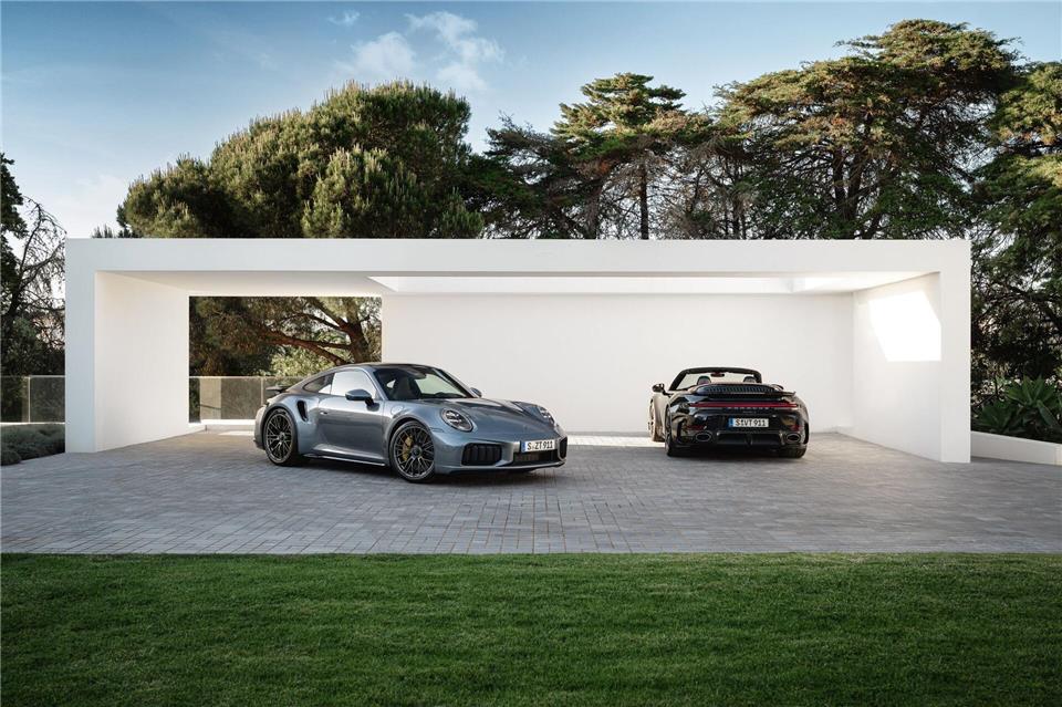 Porsche rüstet den Turbo S zum Hybriden auf.Porsche AG/dpa-tmn