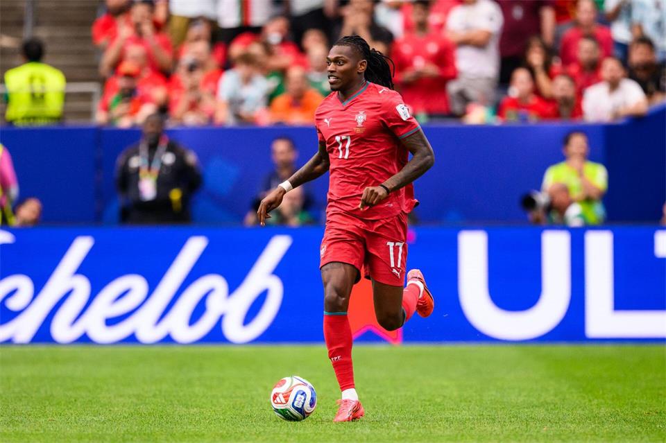Portugals neeue Nummer sieben: Rafael Leão (Archivbild). Tom Weller/dpa