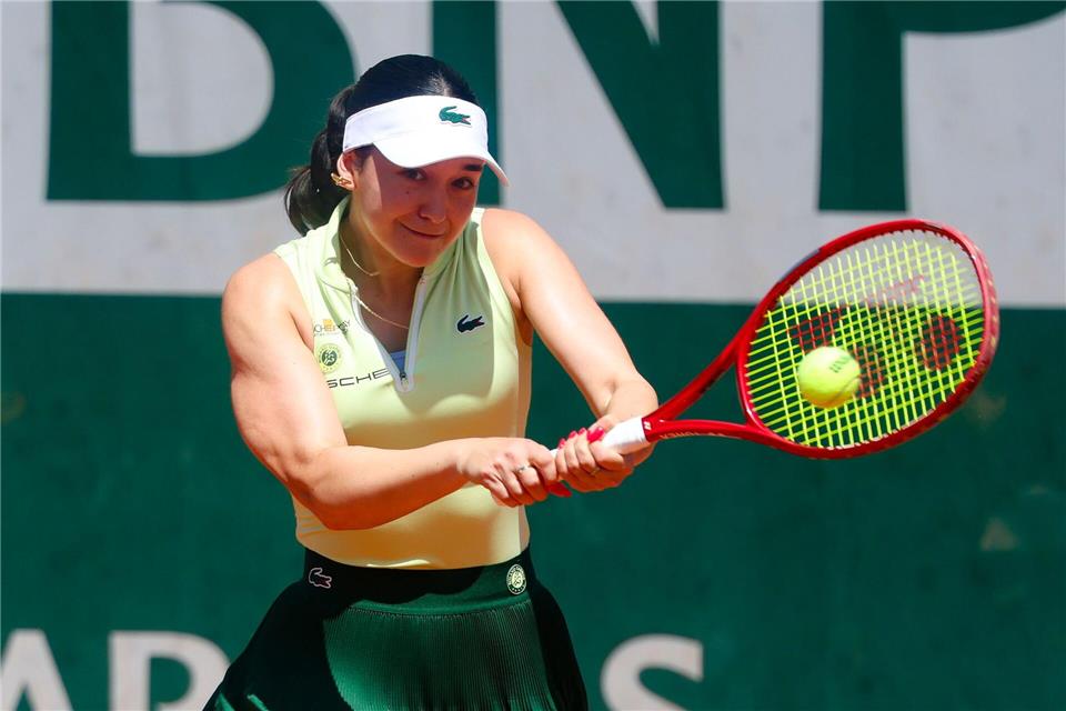 Powervoll in die zweite Runde: Eva Lys.Frank Molter/dpa