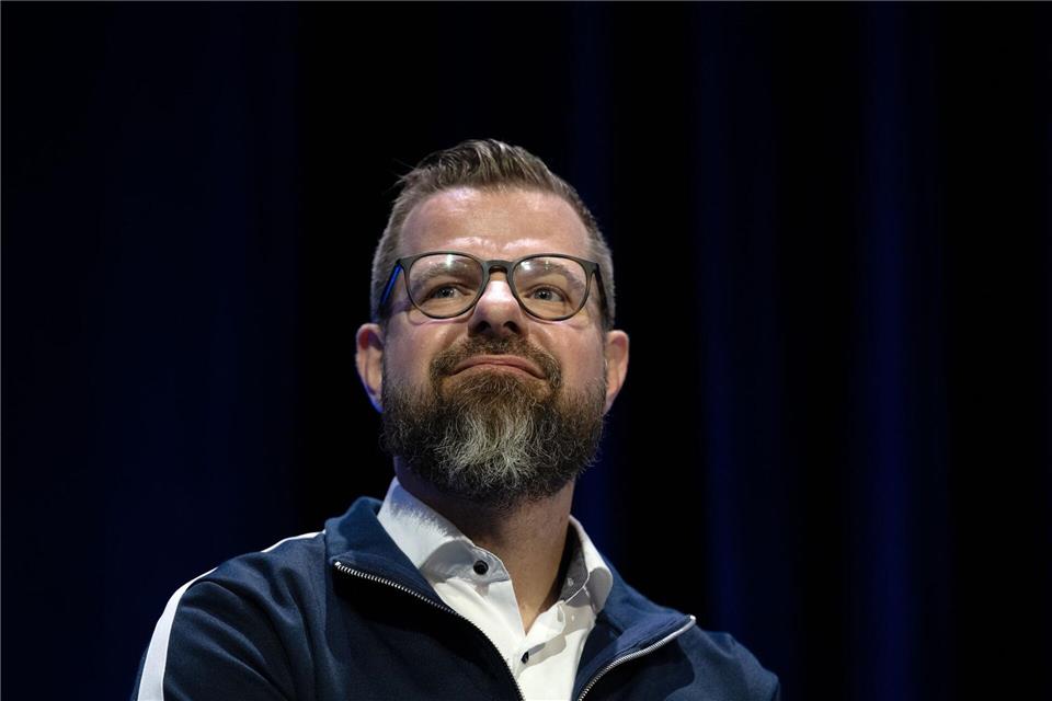 Präsident Fabian Drescher hat klare Ziele mit der Hertha. Soeren Stache/dpa