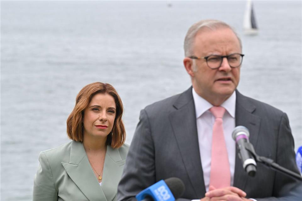 Premier Albanese sprach von einem „Tag des Stolzes“ für ihn und seine Regierung.Mick Tsikas/AAP/dpa