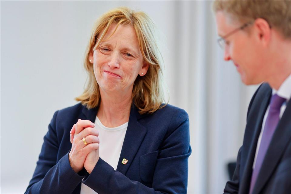 Prien ist seit 2017 Bildungsministerin des nördlichsten Bundeslandes.Frank Molter/dpa