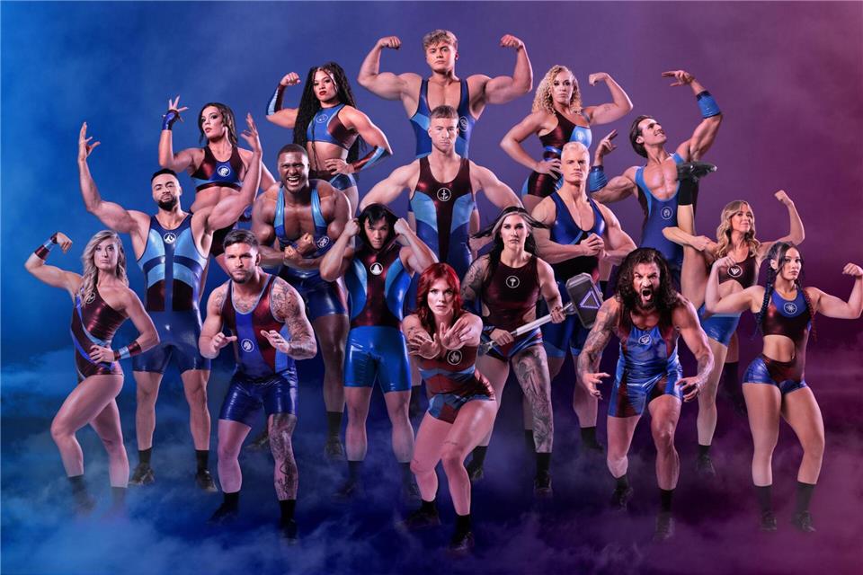 Prime Video und RTL bringen die Show „Gladiators – Die Show der Giganten“ auf den Bildschirm. (Handoutbild)Pascal Bünning/RTL/dpa