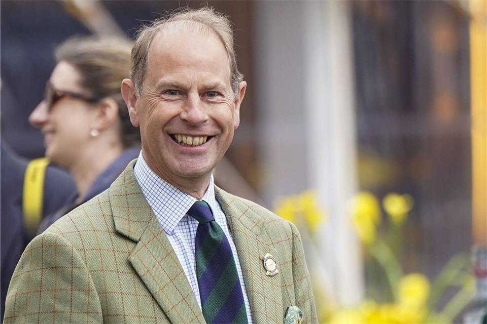 Prinz Edward, Graf von Wessex, ist seit März 2023 auch Herzog von Edinburgh.