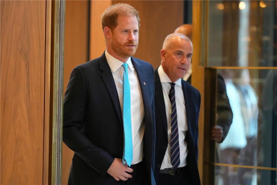 Seltener Besuch: Prinz Harry ist in Großbritannien Prinz Harry ist Schirmherr der Organisation, die sich für schwer kranke Kinder einsetzt.Kirsty Wigglesworth/AP/dpa