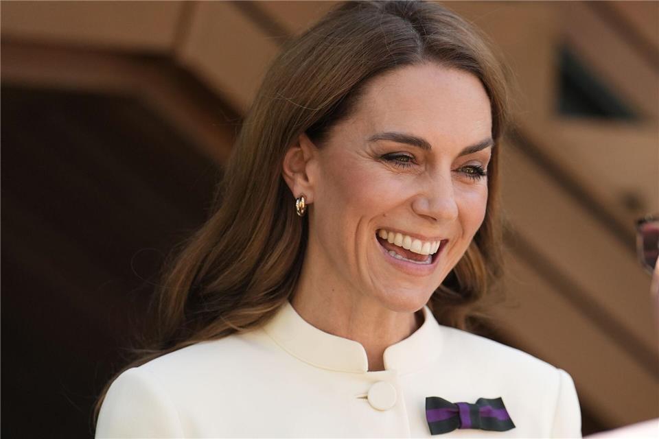 Prinzessin Kate feiert ihren 44. Geburtstag.Jordan Pettitt/PA Pool/AP/dpa